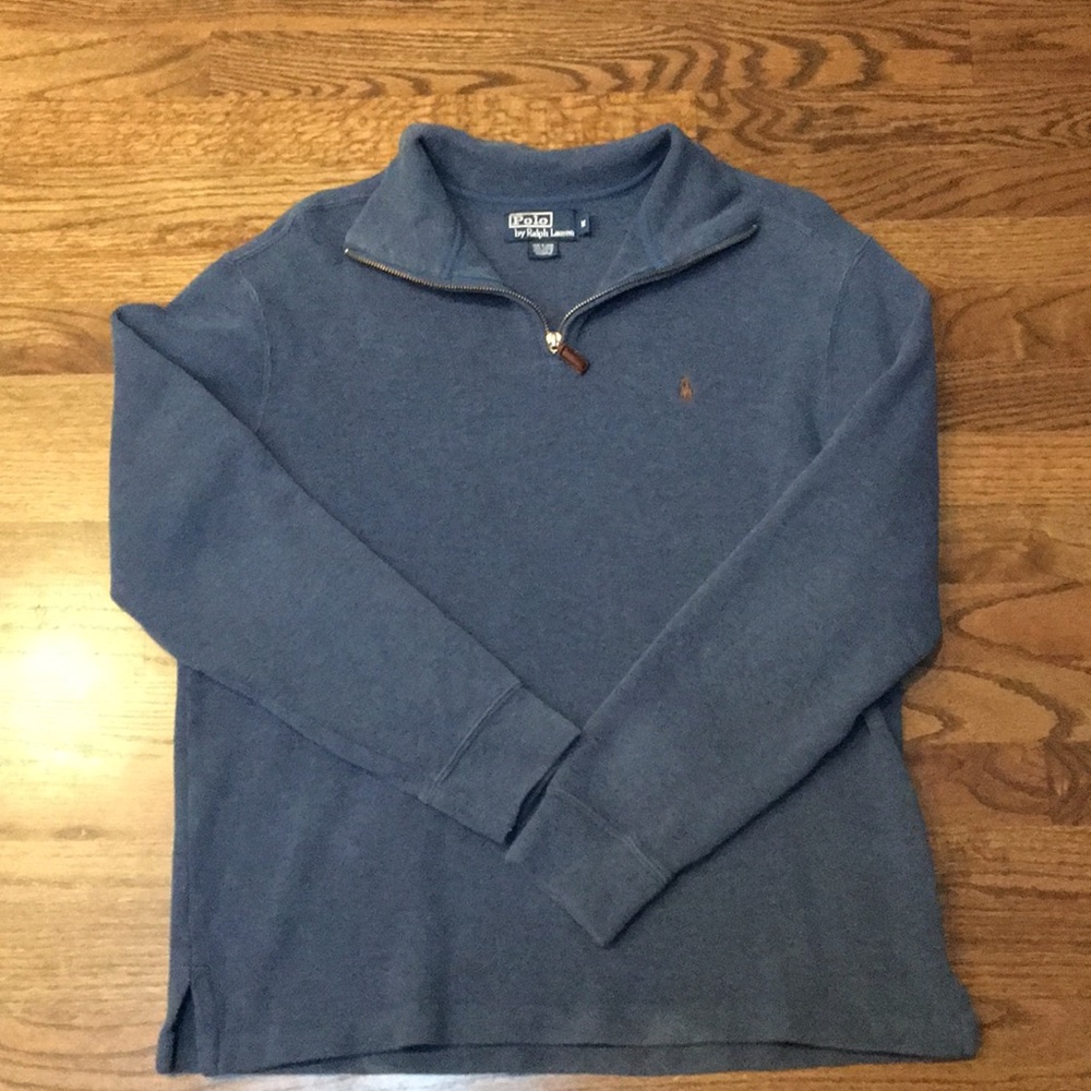 Polo 100% cotton pullover sweater